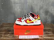 Okify Nike SB Dunk Low Retro Casual Sneakers In Red And Yellow EU36-46  - 1