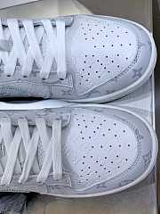 Okify Nike x Louis Vuitton SB Dunk Low Sneakers In White And Gray Monogram EU36-45  - 4