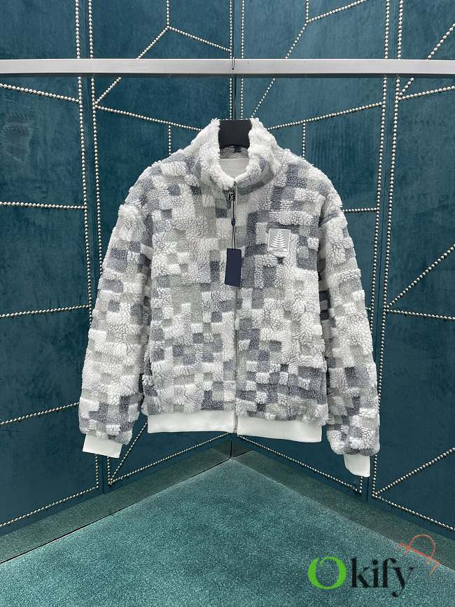 Okify Louis Vuitton Damoflage Snow Jacket S-XL  - 1