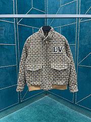 Okify Louis Vuitton Monogram Wool Harrington Blouson Jacket S-XL  - 1