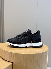 Okify Givenchy Spectre Sneakers In Leather And Monogram 72 Denim In Full Black EU38-45 - 1