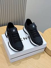 Okify Givenchy Spectre Sneakers In Leather And Monogram 72 Denim In Full Black EU38-45 - 4