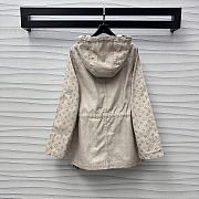 Okify Louis Vuitton Beige Denim Jacket SML  - 2