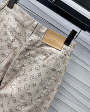 Okify Louis Vuitton Beige Denim Trousers SML  - 3