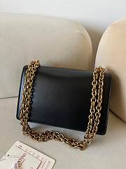 Okify Valentino Garavani Vain Bag In Black 24x16x8cm  - 5