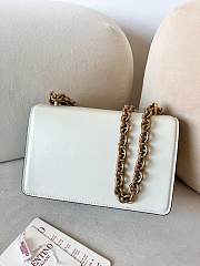 Okify Valentino Garavani Vain Bag In White 19.5x13x7cm  - 4