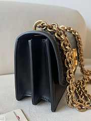 Okify Valentino Garavani Vain Bag In Black 19.5x13x7cm  - 4