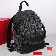 Okify Valentino Garavani La Troisieme Toile lconographe Backpack In Black 30x40x23cm - 2