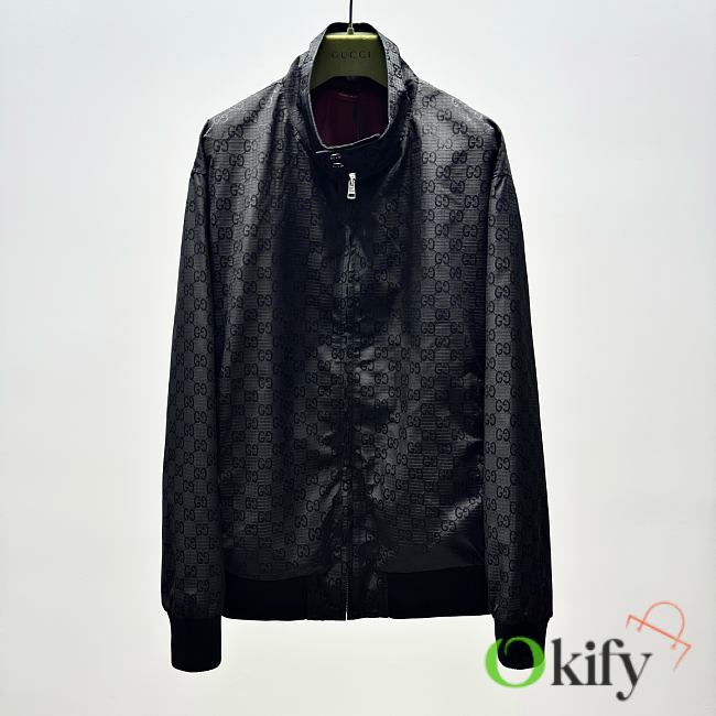 Okify Gucci Black Jacket For Men 20592 - 1