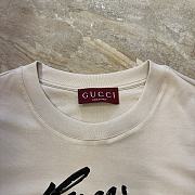 Okify Gucci White Signature T-shirt M-3XL  - 2