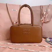 Okify MiuMiu Beau Caramel Bag 29x17x9cm  - 1