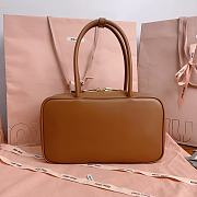 Okify MiuMiu Beau Caramel Bag 29x17x9cm  - 2