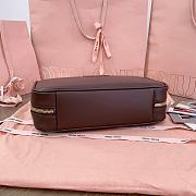 Okify MiuMiu Beau Dark Brown Bag 29x17x9cm  - 4