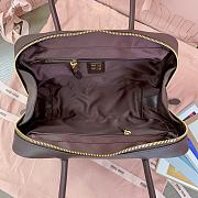 Okify MiuMiu Beau Dark Brown Bag 29x17x9cm  - 2