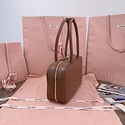 Okify MiuMiu Beau Brown Bag 29x17x9cm  - 4