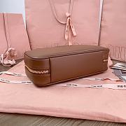 Okify MiuMiu Beau Brown Bag 29x17x9cm  - 2