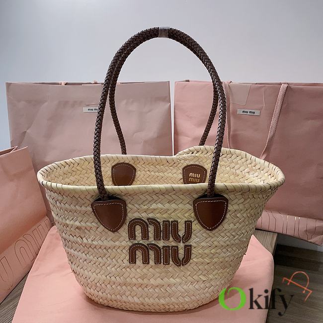 Okify MiuMiu Palmetto Bag 26x26x17cm  - 1