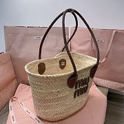 Okify MiuMiu Palmetto Bag 26x26x17cm  - 3