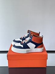 Okify Hermes Orange And Dark Blue Sneakers EU38-45 - 1