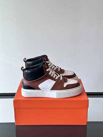 Okify Hermes Brown Sneakers EU38-45