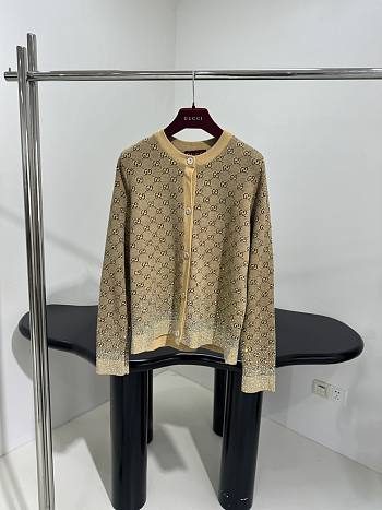 Okify Gucci Gradient Crystal Cardigan SML 