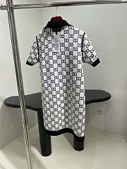 Okify Gucci Reversible Black And White Polo Dress SML - 4