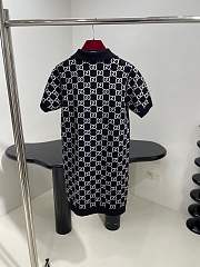 Okify Gucci Reversible Black And White Polo Dress SML - 3