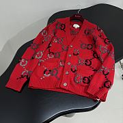 Okify Gucci Red Cardigan SML  - 3