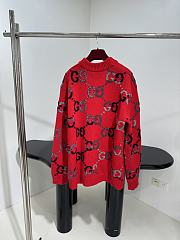 Okify Gucci Red Cardigan SML  - 2