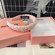 Okify MiuMiu Pink Heart Headband  - 4