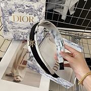 Okify Dior Black White Headband  - 1