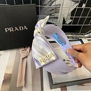 Okify Prada Bow Purple Headband  - 1