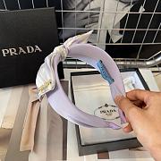 Okify Prada Bow Purple Headband  - 4