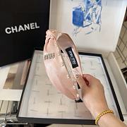 Okify MiuMiu Pink Headband With Small Pearls  - 1