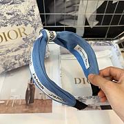 Okify Dior J'Adior Blue Headband  - 2