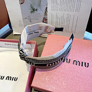 Okify MiuMiu White Headband 20642 - 3