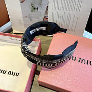 Okify MiuMiu Black Headband 20643 - 2