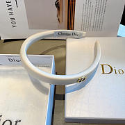 Okify Dior White Headband 20646 - 3