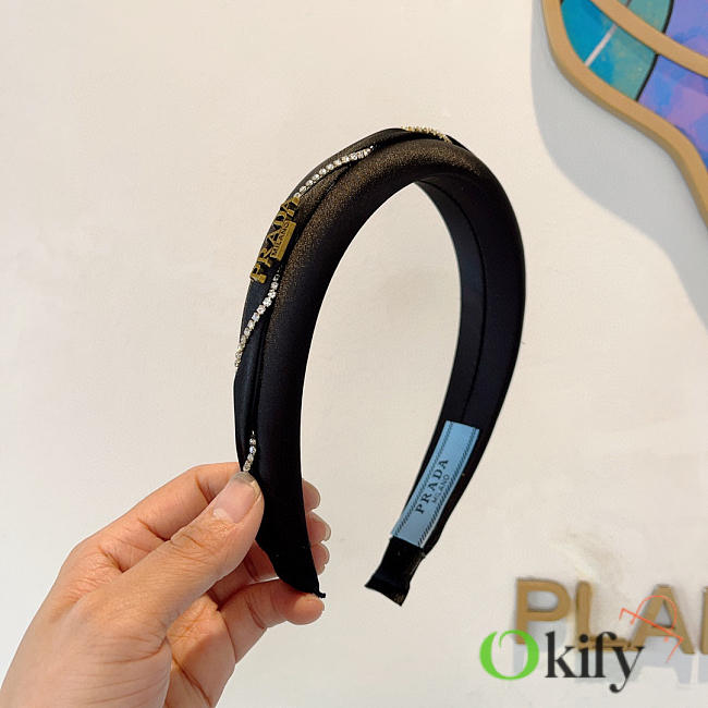 Okify Prada Black Headband 20658 - 1