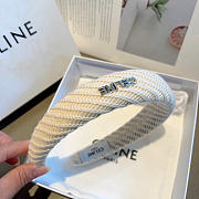 Okify Celine White Wool Headband  - 3