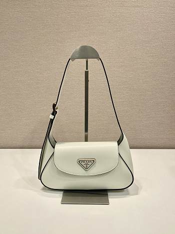 Okify Prada Shoulder Bag In White 25x15x5.5cm 