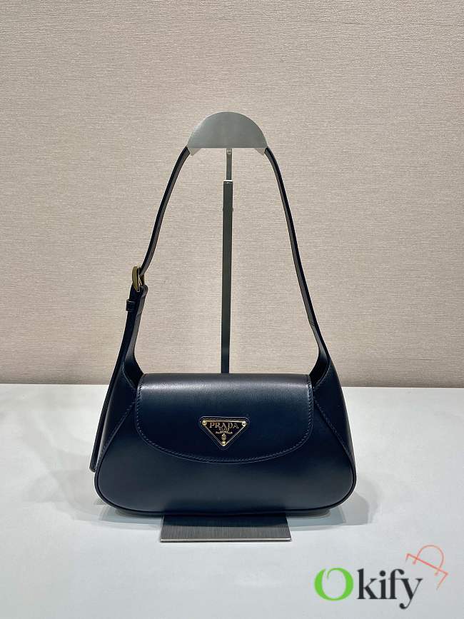 Okify Prada Shoulder Bag In Black 25x15x5.5cm  - 1