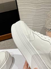 Okify Celine Block Thick Sole Sneakers In White EU35-41 - 3