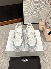 Okify Celine Block Thick Sole Sneakers In Light Blue EU35-41 - 2