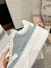 Okify Celine Block Thick Sole Sneakers In Light Blue EU35-41 - 6