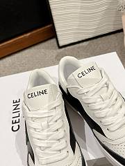 Okify Celine Block Thin Sole Sneakers In Black EU35-44 - 3