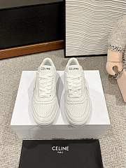 Okify Celine Block Thin Sole Sneakers In White EU35-44 - 2