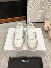 Okify Celine Block Thin Sole Sneakers In Light Brown EU35-44 - 3