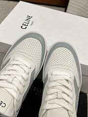 Okify Celine Block Thin Sole Sneakers In Light Blue EU35-44 - 4