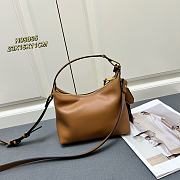 Okify Versace Tag Hobo Handbag In Brown 23x16x11cm  - 3